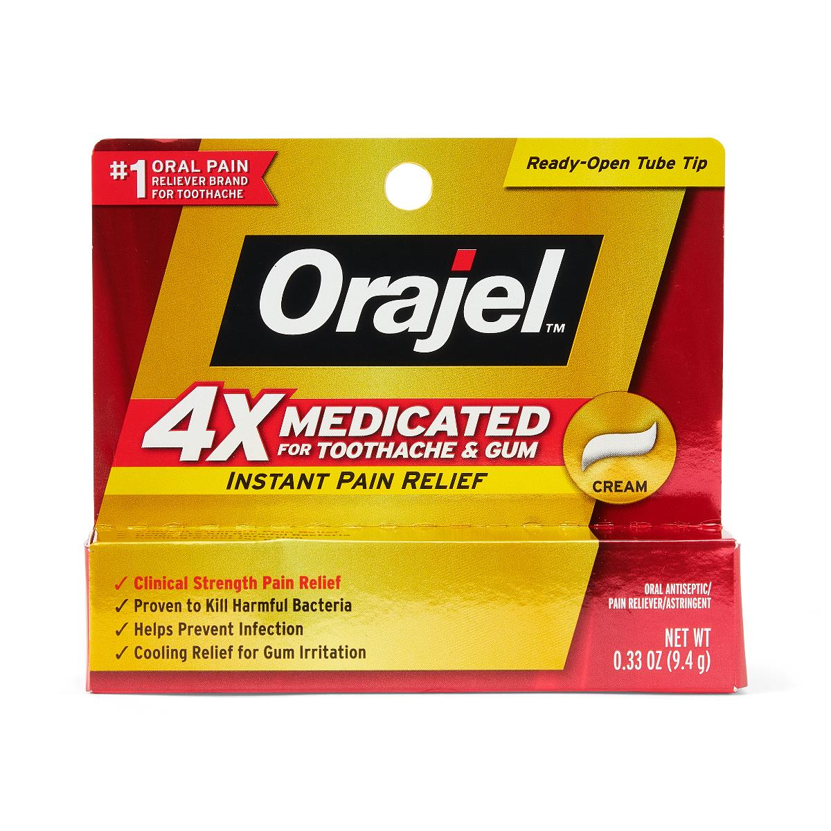 Orajel Maximum Toothache and Oral Pain Relief