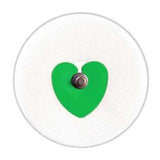 Ecg Stress Electrode Dyna/trace Snap Connector Wet Gel Foam Backing Adult Radiolucent 5 Per Pack - Behope