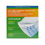 CURAD SoothePlus Gauze Pads with Arm and Hammer Baking Soda