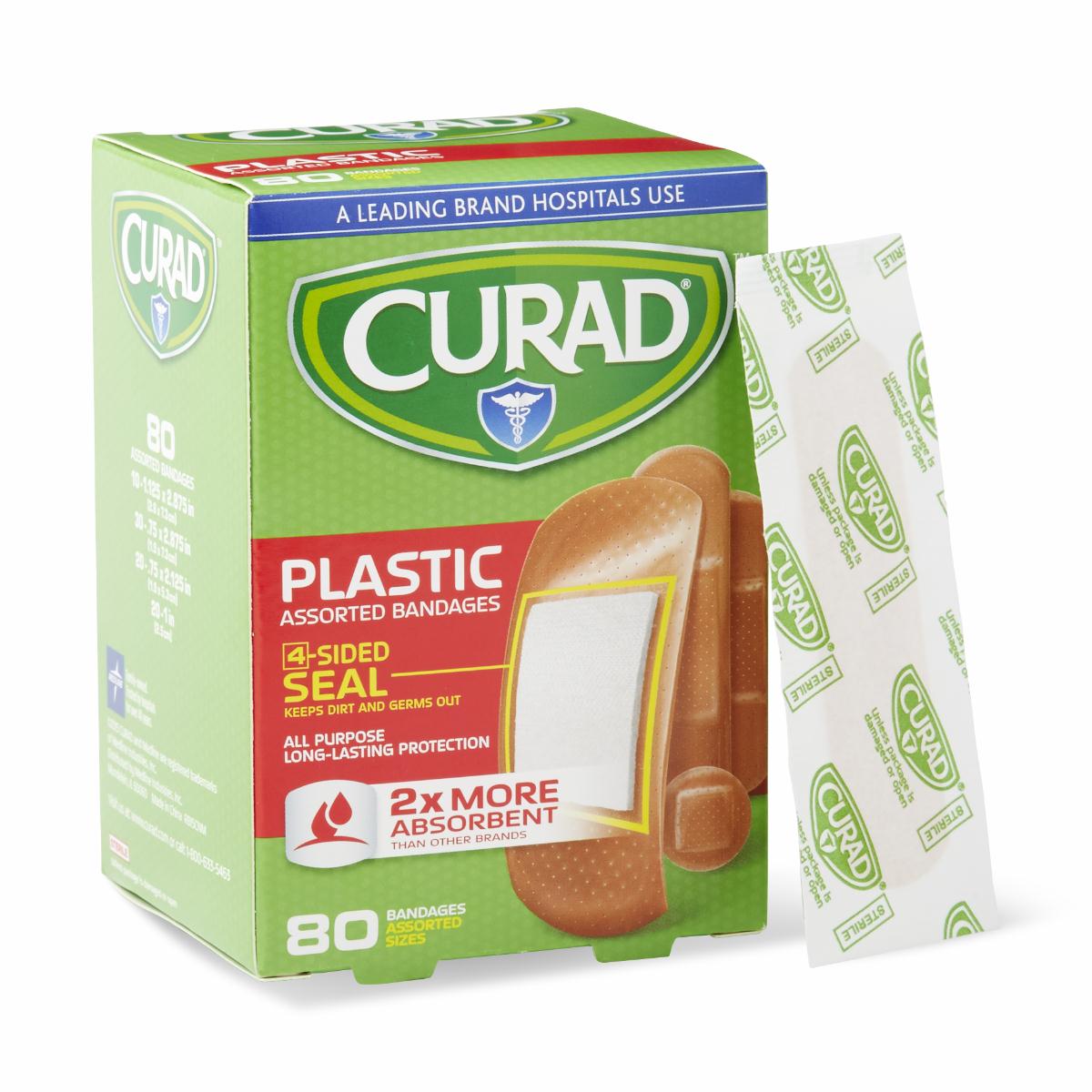 Curad Plastic Adhesive Bandages