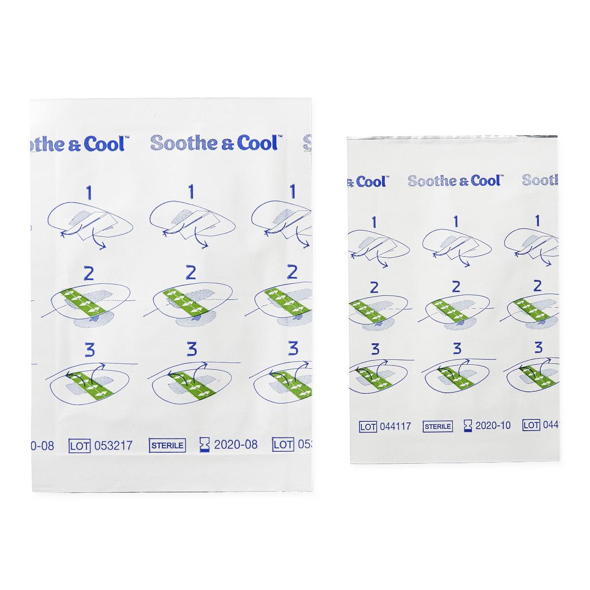 CURAD Soothe and Cool Clear Waterproof Hydrogel Bandages