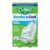 CURAD Soothe and Cool Clear Waterproof Hydrogel Bandages