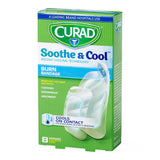 CURAD Soothe and Cool Clear Waterproof Hydrogel Bandages