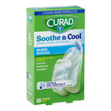 CURAD Soothe and Cool Clear Waterproof Hydrogel Bandages