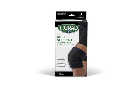 CURAD Knee Supports with Patella Pad and Microban - BeHope