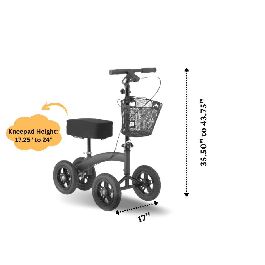 All-Terrain Knee Walker Jr. with 8" Wheels
