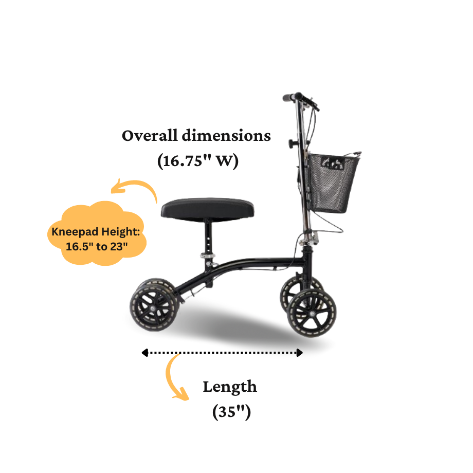 Medline Generation 4 Knee Walker