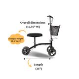 Medline Generation 4 Knee Walker
