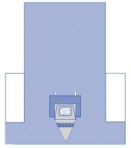 Craniotomy T Surgical Drape with Pouch - BeHope