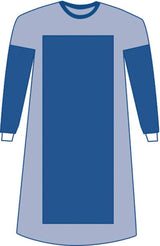 Sterile Poly-Reinforced Extra-Long Eclipse Gowns