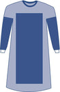 Sterile Poly-Reinforced Eclipse Surgical Gowns with Set-In Sleeve - BeHope