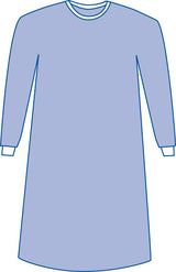Medline Nonsterile Nonreinforced SMS Gowns