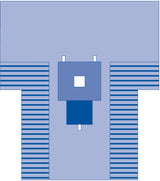 Pediatric Laparotomy Surgical T-Drape - BeHope