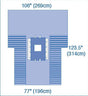 UltraGard Laparoscopic Cholecystectomy Drapes with Troughs - BeHope