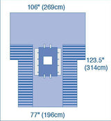 Ultragard Laparoscopic Cholecystectomy Drapes With Troughs - BeHope