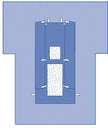 Sterile Cvmax Cardiovascular Incise Surgical Drape - BeHope