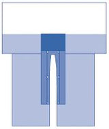 CVMax Split Surgical Drape with Clear Anesthesia Screen - BeHope