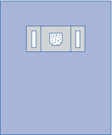 Eye Surgical Drape with Incise and Pouch