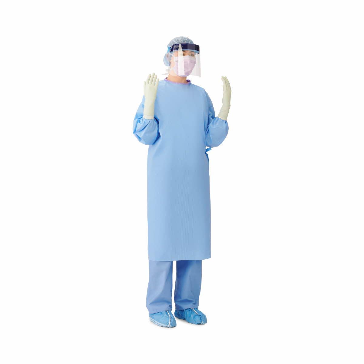 Sterile Nonreinforced Sirus Surgical Gowns with Set-In Sleeves