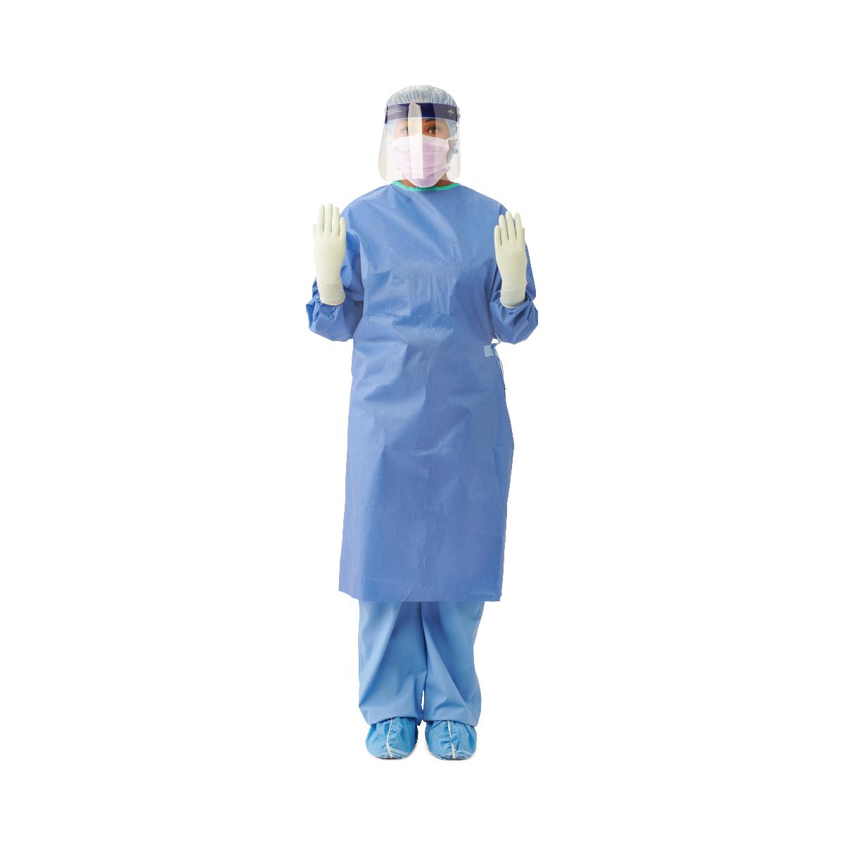 Sterile Non-Reinforced Eclipse Surgical Gowns with Set-In Sleeves