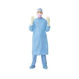 Sterile Fabric-Reinforced Sirus Surgical Gowns with Raglan Sleeve