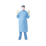 Sterile Fabric-Reinforced Sirus Surgical Gowns with Raglan Sleeve