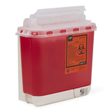 Medline Biohazard Patient Room Sharps Disposal Containers