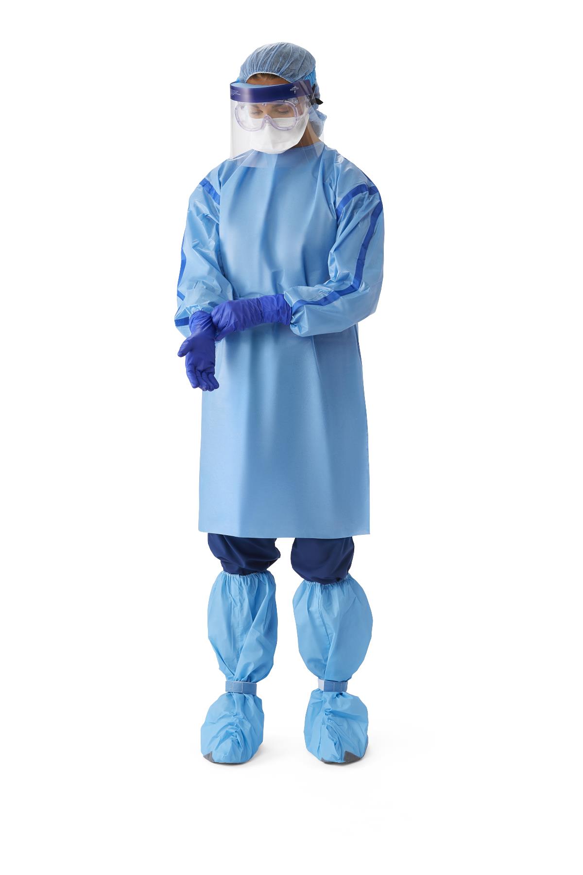 Medline Disposable AAMI Level 2 SMS Chemotherapy Gown