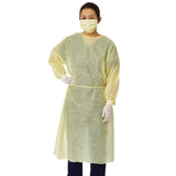 Medline Disposable Premium Full Back SMS Cover Gown