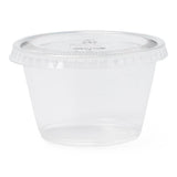 Medline Clear Plastic Soufflé Portion Cups