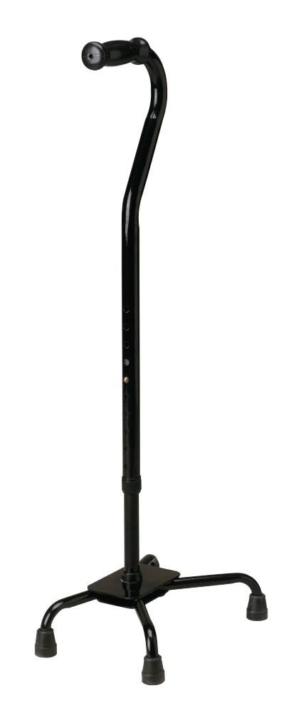 Medline Steel Bariatric Quad Cane Small Base - BeHope