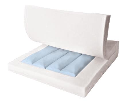 Medline Gel Foam Wheelchair Cushions for Pressure Redistribution