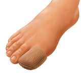 Medline Gel Ribbed Digital Toe Caps