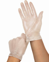 Basic Medical Powder-Free Clear Vinyl Exam Gloves