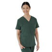 Lexington AVE Women's V-Neck Scrub Tops with 3 Pockets - BeHope