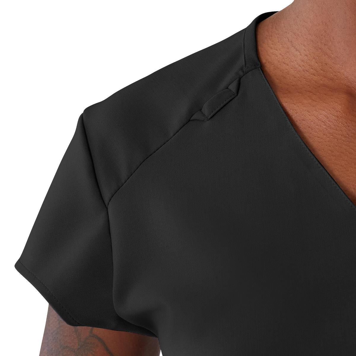 Monroe AVE Women's V-Neck Tunic Style Scrub Tops (Style 4805)