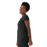 Monroe AVE Women's V-Neck Tunic Style Scrub Tops (Style 4805)