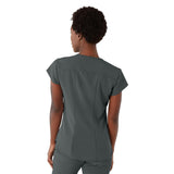 Monroe AVE Women's V-Neck Tunic Style Scrub Tops (Style 4805)