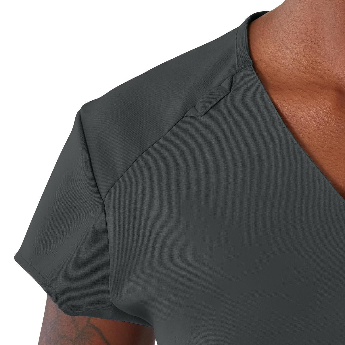 Monroe AVE Women's V-Neck Tunic Style Scrub Tops (Style 4805)