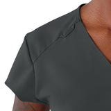 Monroe AVE Women's V-Neck Tunic Style Scrub Tops (Style 4805)