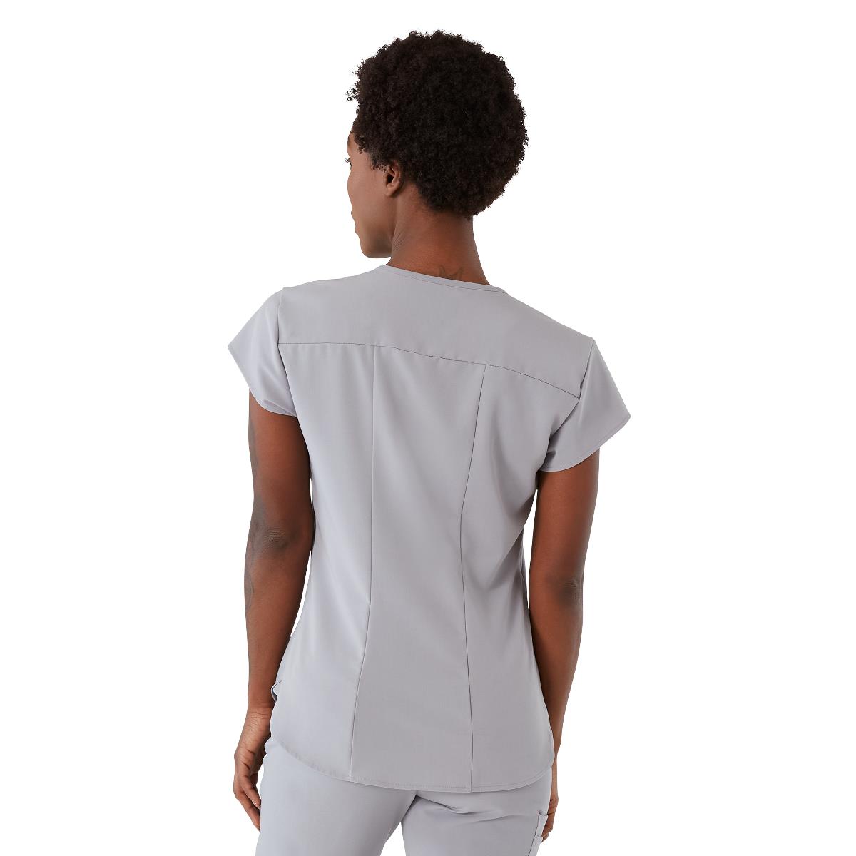 Monroe AVE Women's V-Neck Tunic Style Scrub Tops (Style 4805)