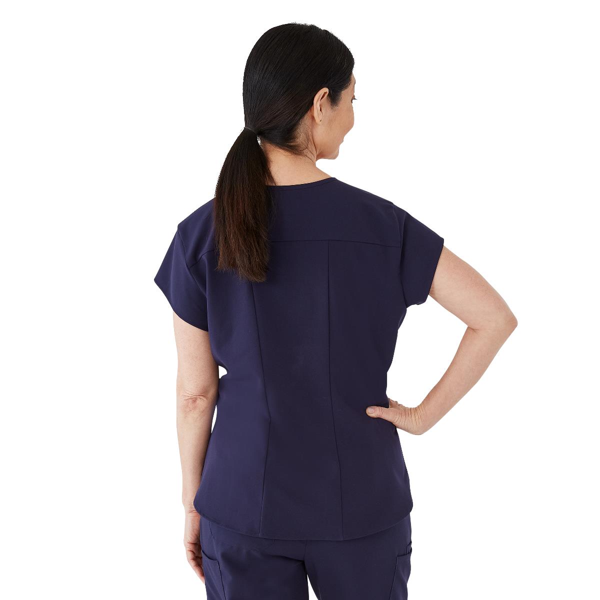 Monroe AVE Women's V-Neck Tunic Style Scrub Tops (Style 4805)