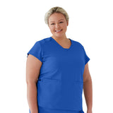 Monroe AVE Women's V-Neck Tunic Style Scrub Tops (Style 4805)