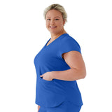 Monroe AVE Women's V-Neck Tunic Style Scrub Tops (Style 4805)