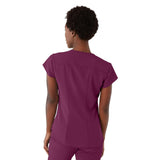 Monroe AVE Women's V-Neck Tunic Style Scrub Tops (Style 4805)