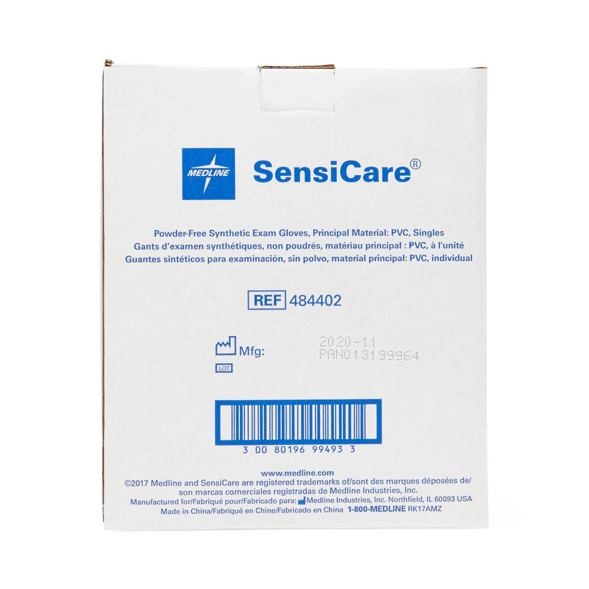 SensiCare Powder-Free Stretch Vinyl Sterile Exam Gloves