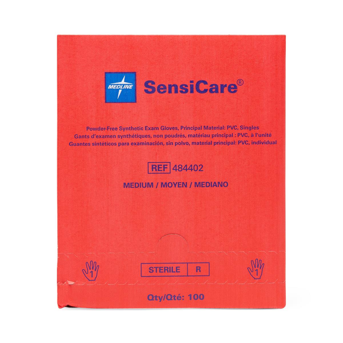 SensiCare Powder-Free Stretch Vinyl Sterile Exam Gloves