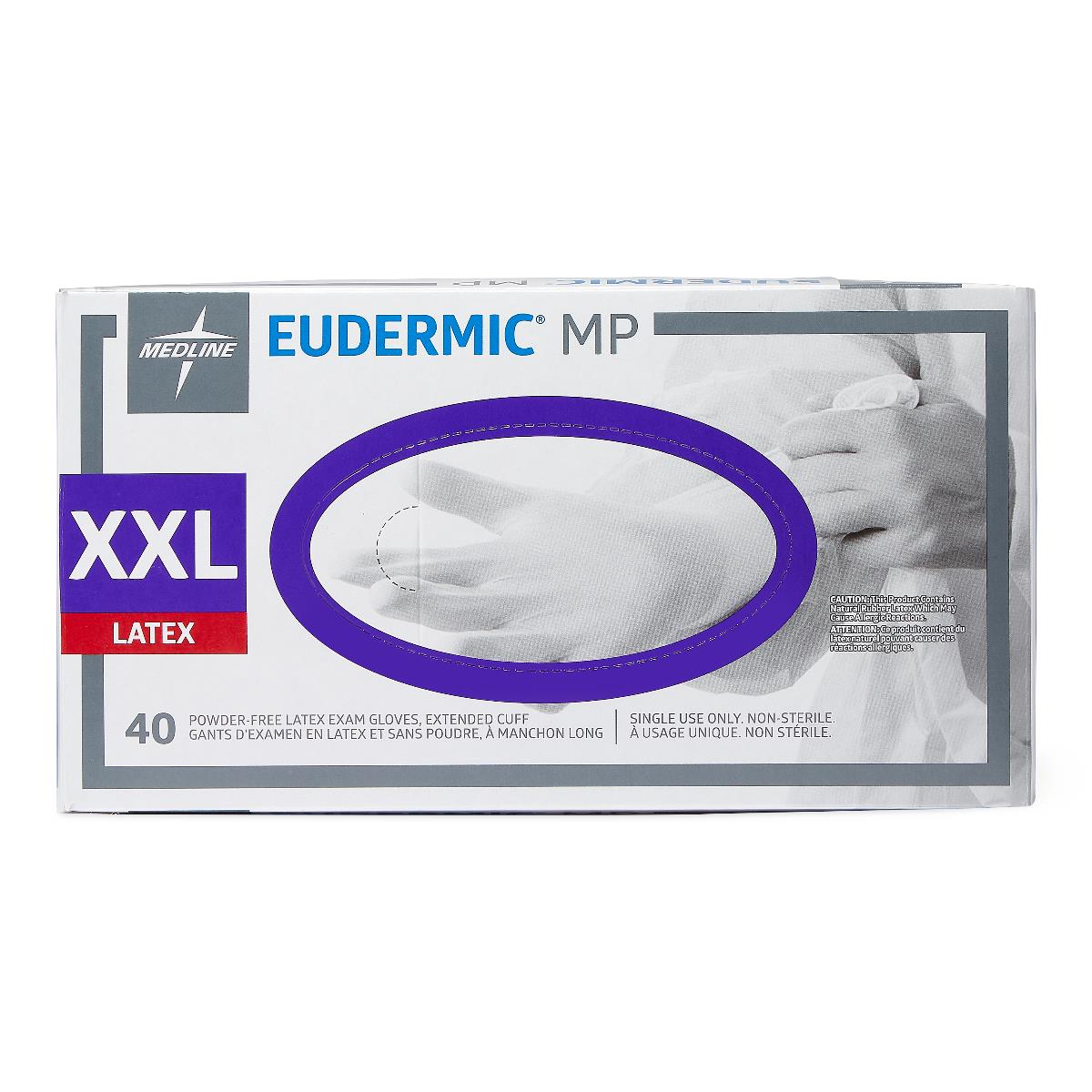 Eudermic MP High-Risk Powder-Free Latex Exam Gloves