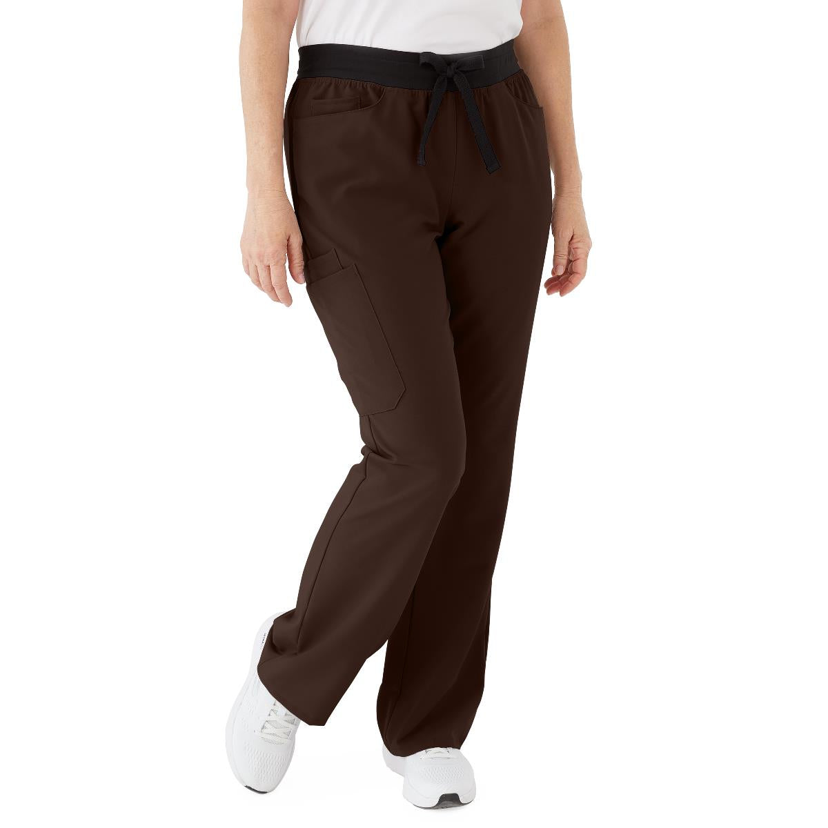 Coastal AVE Women's Boot-Cut Scrub Pants - Regular Length (Style 4912)