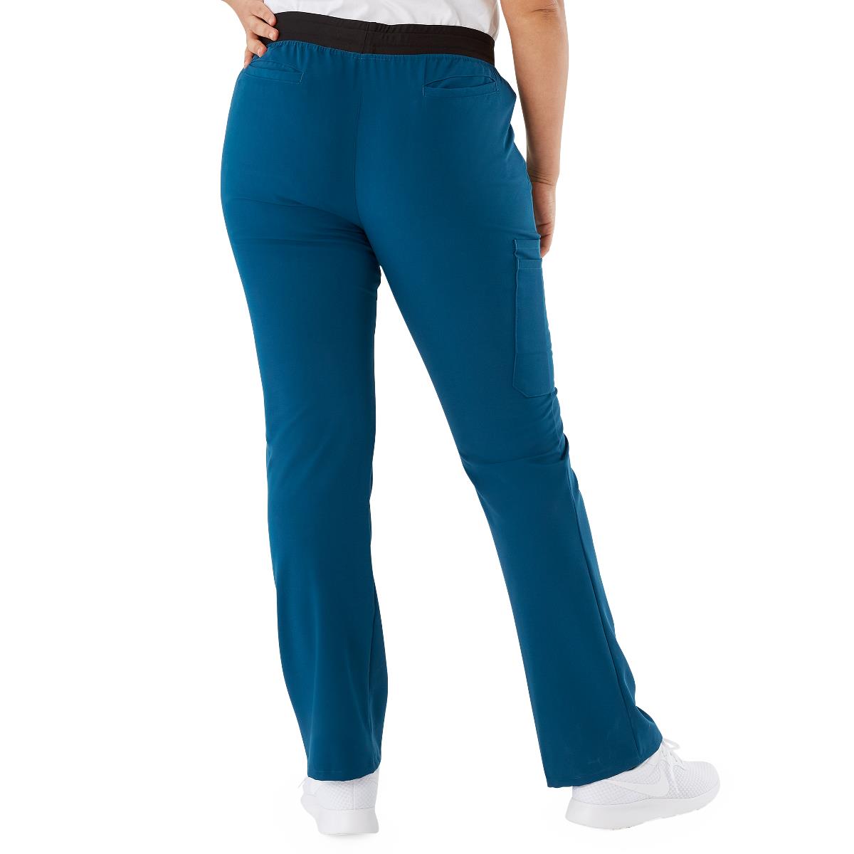Coastal AVE Women's Boot-Cut Scrub Pants - Regular Length (Style 4912)